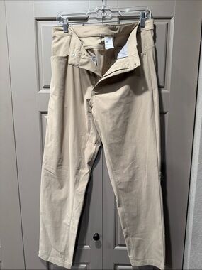 Men's Tan Stretch All in Motion Golf Pants